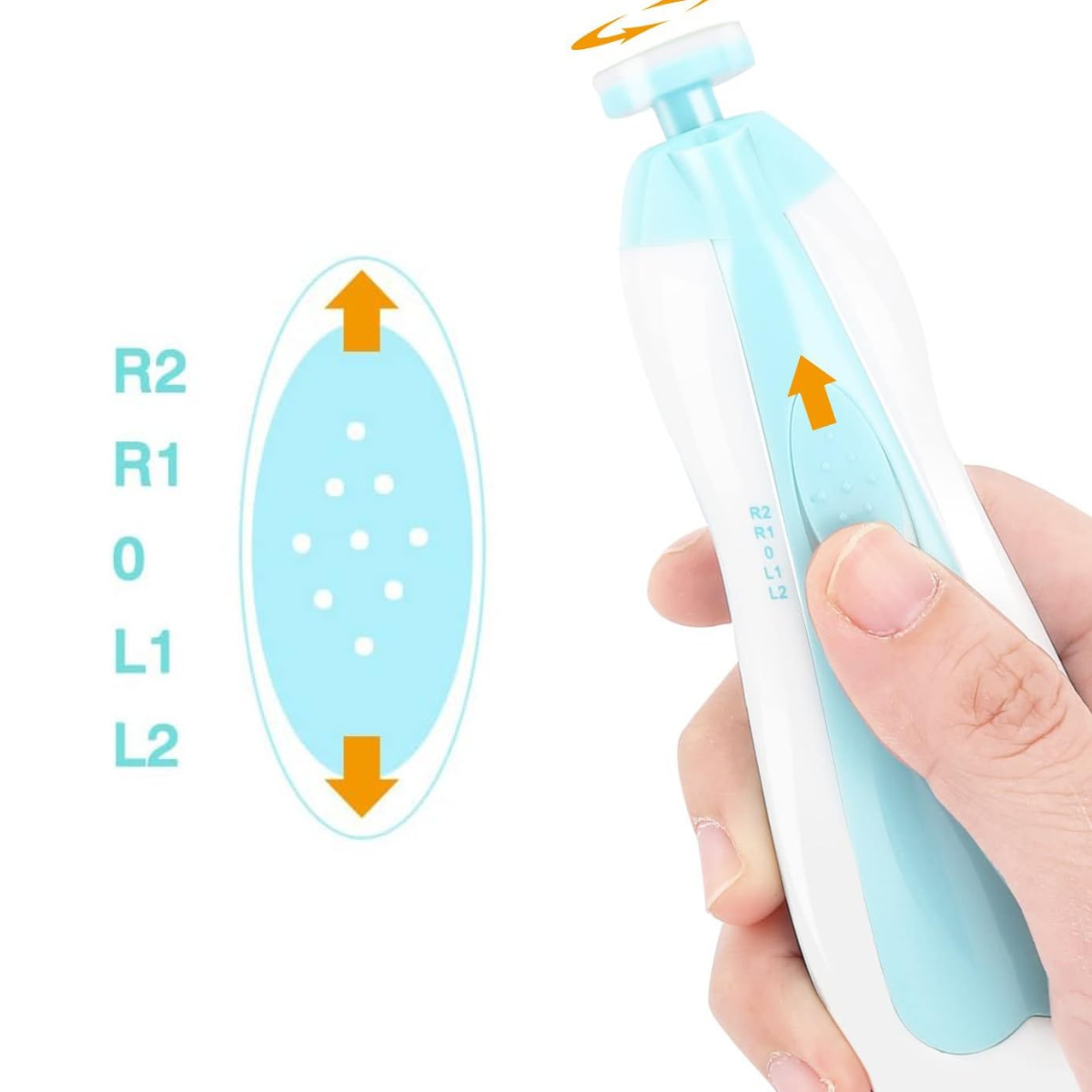 Limpiador De Uñas Para Bebe 6 en 1
