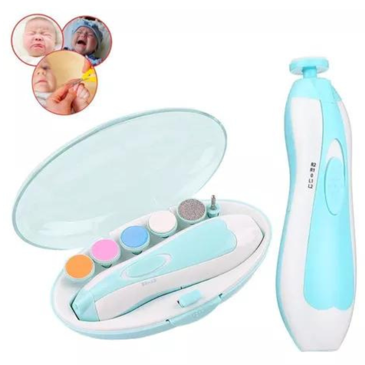 Limpiador De Uñas Para Bebe 6 en 1