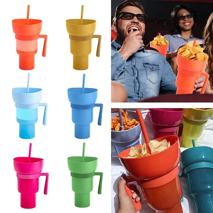 Vaso Snack 2 en 1