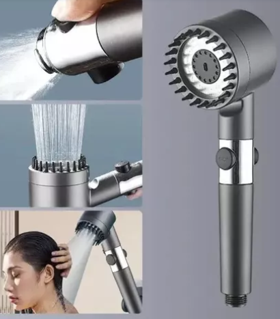 Cabezal De Ducha Con Masajeador Alta Pre