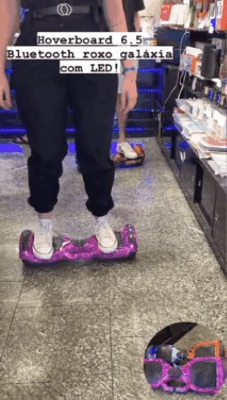 Scooter eléctrico equilibrio