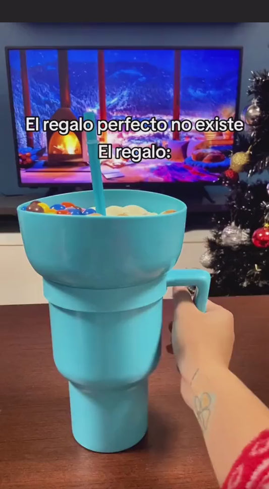 Vaso Snack 2 en 1