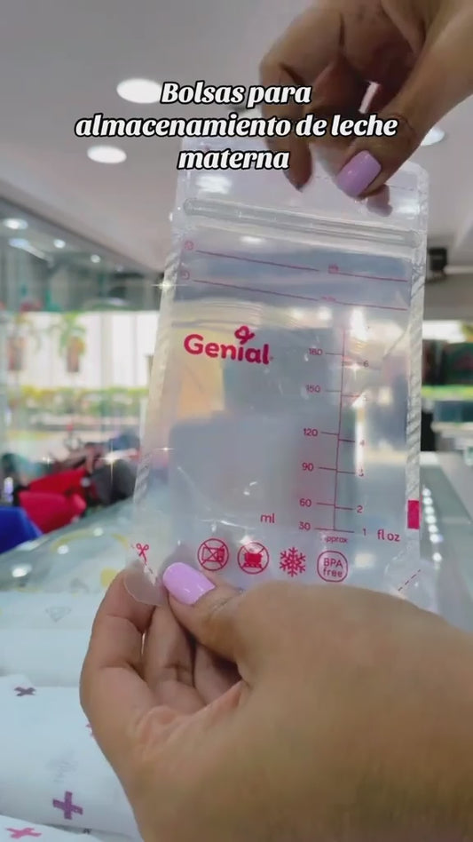 Pack 30 Bolsas para Guardar Leche Materna